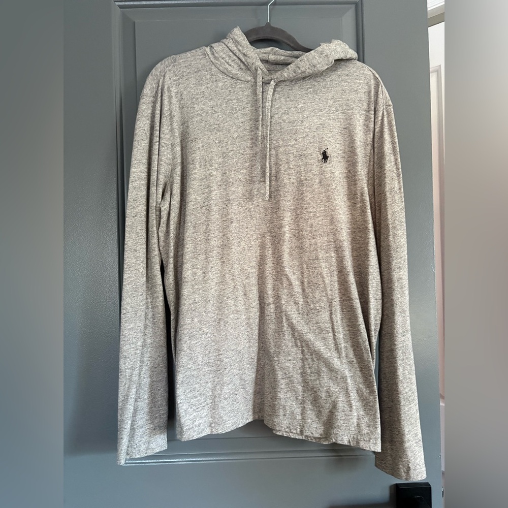 Polo by Ralph Lauren Light Gray Men's Hoodie